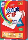 Promo Lingettes stop color protect x 22 à 8,58 € dans le catalogue Intermarché à Plomeur