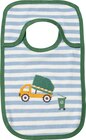 Lätzchen mit Müllwagen-Applikation, blau von ALANA für 4,90 € bei dm-drogerie markt im Angebot Lätzchen mit Müllwagen-Applikation, blau von ALANA im aktuellen dm-drogerie markt Prospekt