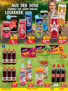 Cola im aktuellen Netto Marken-Discount Prospekt (Halle (Saale)) Cola im Netto Marken-Discount Prospekt "Aktuelle Angebote" mit 47 Seiten (Halle (Saale))