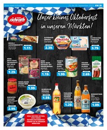 REWE Prospekt "Dein Markt" für Kerpen, 9 Seiten, 25.09.2023 - 30.09.2023 REWE Prospekt "Dein Markt" für Kerpen, 9 Seiten, 25.09.2023 - 30.09.2023