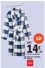 Robe de chambre homme - Tissaia dans le catalogue E.Leclerc