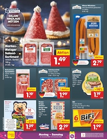 Fleisch im Netto Marken-Discount Prospekt "Aktuelle Angebote" mit 54 Seiten (Bremen)