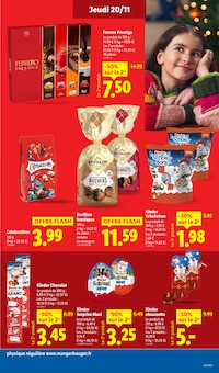 Promo Mini Chocolat dans le catalogue Lidl du moment à la page 33