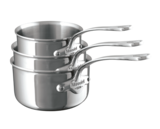 LA SÉRIE DE 3 CASSEROLES M’COOK - MAUVIEL 1830 en promo chez Culinarion LA SÉRIE DE 3 CASSEROLES M’COOK - MAUVIEL 1830 dans le catalogue Culinarion