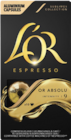 Capsules de café espresso or absolu n° 9 - L'OR - Monoprix Caen à Caen Capsules de café espresso or absolu n° 9 - L'OR en promo chez Monoprix Caen Caen à 2,99 €
