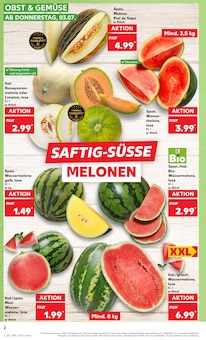 Aktueller Kaufland Prospekt "Aktuelle Angebote" Seite 2 von 62 Seiten für Arnsberg