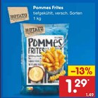 Pommes Frites Angebote von Botato bei Netto Marken-Discount Rheine für 1,29 €