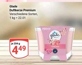 Duftkerze Premium im Angebot bei GLOBUS in Krefeld Duftkerze Premium Angebote von Glade bei GLOBUS Krefeld für 4,49 €