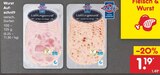 Aktuelle Wurst Angebote bei Netto Marken-Discount in Wuppertal Aktuelles Wurst Aufschnitt Angebot bei Netto Marken-Discount in Wuppertal ab 1,19 €