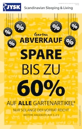 Aktueller JYSK Möbel & Einrichtung Prospekt für Marienberg: Gartenabverkauf mit 17} Seiten, 07.07.2024 - 10.08.2024