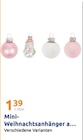 Mini-Weihnachtsanhänger im Angebot bei Action in Herne Mini-Weihnachtsanhänger Angebote bei Action Herne für 1,39 €
