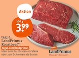 Roastbeef im Angebot bei tegut in Leinfelden-Echterdingen Roastbeef Angebote von LandPrimus bei tegut Leinfelden-Echterdingen für 3,99 €