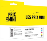 Pack de cartouches jet d’encre compatibles - BROTHER en promo chez Bureau Vallée Montreuil à 9,49 €