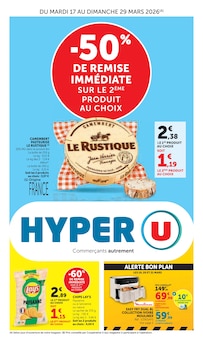 Promotion Meuble Cuisine dans le prospectus Hyper U, valable du 17/03/2026 au 29/03/2026 Promo Meuble Cuisine dans le catalogue Hyper U du moment à la page 1