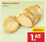 Weizenmischbrot für 1,65 € bei Netto Marken-Discount im Angebot Weizenmischbrot im aktuellen Netto Marken-Discount Prospekt