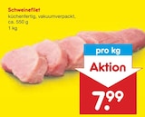 Netto Marken-Discount Hamburg - Schweinefilet Angebot im Prospekt Schweinefilet bei Netto Marken-Discount im Hamburg Prospekt für 7,99 €