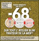 Promo -68% REMISE IMMÉDIATE SUR LE 2ÈME SUR TOUT L' ATELIER BLINI TRAITEUR DE LA MER à  dans le catalogue Intermarché Contact à Laplume