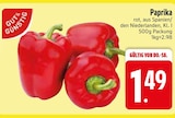 Paprika im Angebot bei EDEKA in Germering Paprika Angebote von Gut & Günstig bei EDEKA Germering für 1,49 €