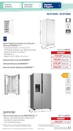 Kühl-Gefrierkombi Angebot & Preis im aktuellen METRO Prospekt Kühl-Gefrierkombi Angebot im aktuellen METRO Prospekt auf Seite 47