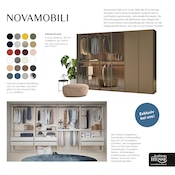 Aktueller Ambiente by Hesse Prospekt mit Schrank, "wo Design zu Hause ist und bleibt", Seite 9