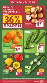 Aktueller ALDI Nord Prospekt mit Zucchini, "Aktuelle Angebote", Seite 27