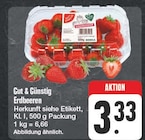 Erdbeeren Angebote von Gut & Günstig bei EDEKA Weiden für 3,33 €