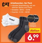 Arbeitssocken im Angebot bei Netto Marken-Discount in Gotha Arbeitssocken Angebote von CAT bei Netto Marken-Discount Gotha für 6,99 €
