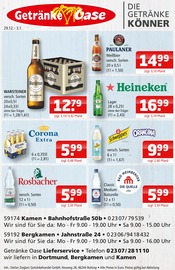 Aktueller Getränke Oase Prospekt mit Bier, "Aktuelle Angebote", Seite 1