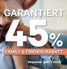 Garantiert 45 %* Family & Friends-Rabatt im aktuellen Kabs Prospekt