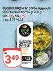 Aktuelle Hähnchenbrust Angebote bei GLOBUS in Duisburg Aktuelles Hähnchenbrust Fertiggericht Angebot bei GLOBUS in Duisburg ab 3,49 €