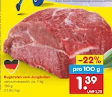 Bugbraten vom Jungbullen im Angebot bei Netto Marken-Discount in Melle Bugbraten vom Jungbullen Angebote bei Netto Marken-Discount Melle für 1,39 €