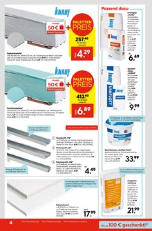 Arbeitsplatten Angebot im aktuellen Hellweg Prospekt auf Seite 4