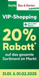 Rabattaktion Angebot im aktuellen BayWa Bau- und Gartenmärkte Prospekt auf Seite 1