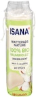 Isana im Rossmann Prospekt Bio Wattepads Nature von Isana im aktuellen Rossmann Prospekt für 0,89 €
