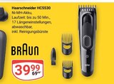 Haarschneider HC5530 Angebote von Braun bei GLOBUS Worms für 39,99 €