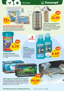 Vogelfutter Angebot im aktuellen Fressnapf Prospekt auf Seite 11