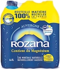 Eau minérale naturelle gazeuse - ROZANA - Supermarchés Match à Dunkerque Eau minérale naturelle gazeuse - ROZANA en promo chez Supermarchés Match Dunkerque à 4,50 €