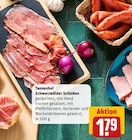 Schwarzwälder Schinken im Angebot bei REWE in Herne Schwarzwälder Schinken Angebote von Tannenhof bei REWE Herne für 1,79 €