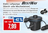 Elektr. Luftpumpe [Gleich- oder Wechselstrom] bei Kaufhaus Stolz im Rostock Prospekt für 7,99 €