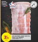 Promo Rôti de porc longe sans os, sans filet mignon à 3,79 € dans le catalogue Intermarché à Dannemarie