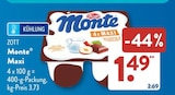 Monte Maxi von ZOTT im aktuellen ALDI SÜD Prospekt für 1,49 €