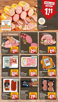 Wurst im REWE Prospekt "Dein Markt" mit 24 Seiten (Karlsruhe)