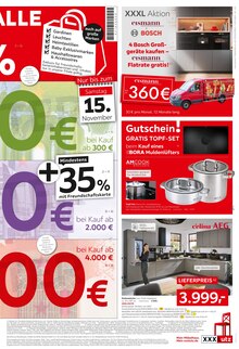 Gutscheine im XXXLutz Möbelhäuser Prospekt "DAS GAB‘S NOCH NIE!" mit 4 Seiten (Bremen)