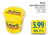 Feines Butterschmalz Angebote von Butaris bei diska Erlangen für 5,99 €