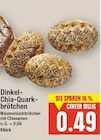 Dinkel-Chia-Quarkbrötchen im aktuellen E center Prospekt