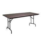 Banketttisch klappbar, Stahl/Spanplatte, Holz Optik, 184 x 76 cm, braun/schwarz von METRO PROFESSIONAL im aktuellen METRO Prospekt