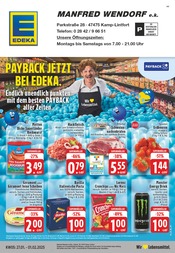 Aktueller EDEKA Prospekt mit Erdbeeren, "Aktuelle Angebote", Seite 1