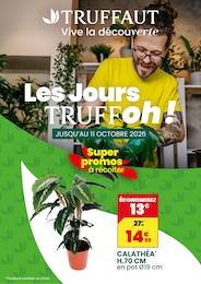 Prospectus Truffaut à Beuzeville, "Les Jours TRUFFoh !", 1 page, 25/09/2026 - 11/10/2026