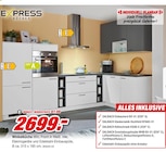 Winkelküche Win Angebote von Express Küchen bei Möbel AS Offenburg für 2.699,00 €