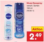Deospray Angebote von Nivea bei Netto Marken-Discount Celle für 2,49 €